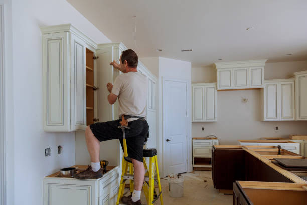 Open concept kitchen conversion in Sun City Center by JMT Kitchen Cabinet